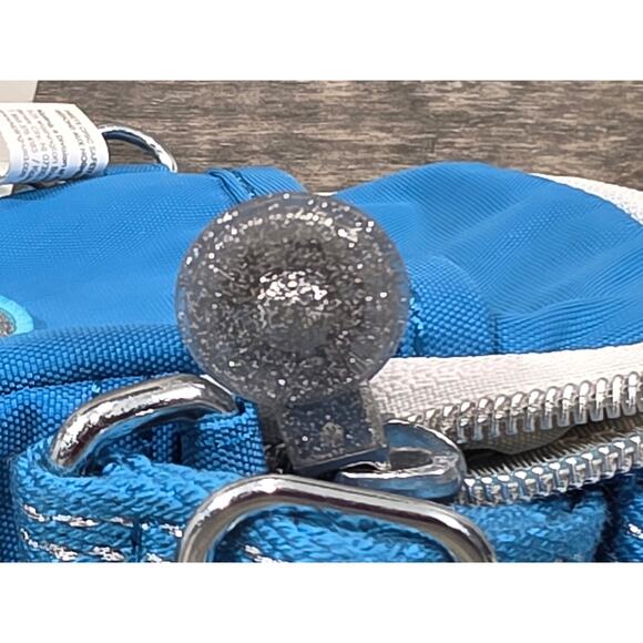 Kipling Tally Crossbody Eager Blue Fun Phone Bag - Picture 4 of 7